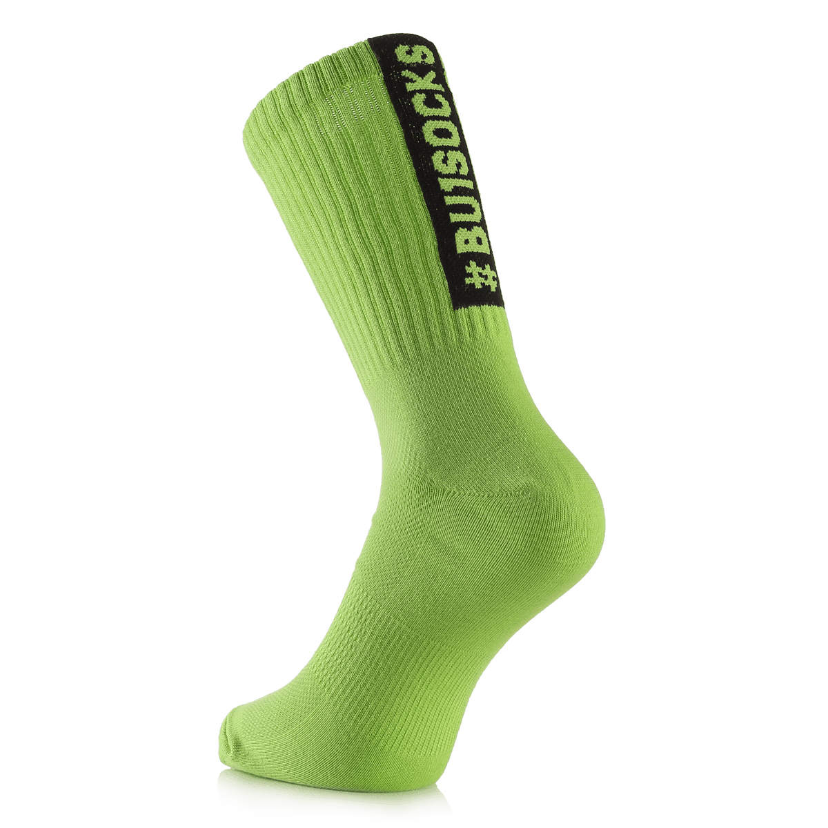 BU1 sportovní ponožky neonově zelené