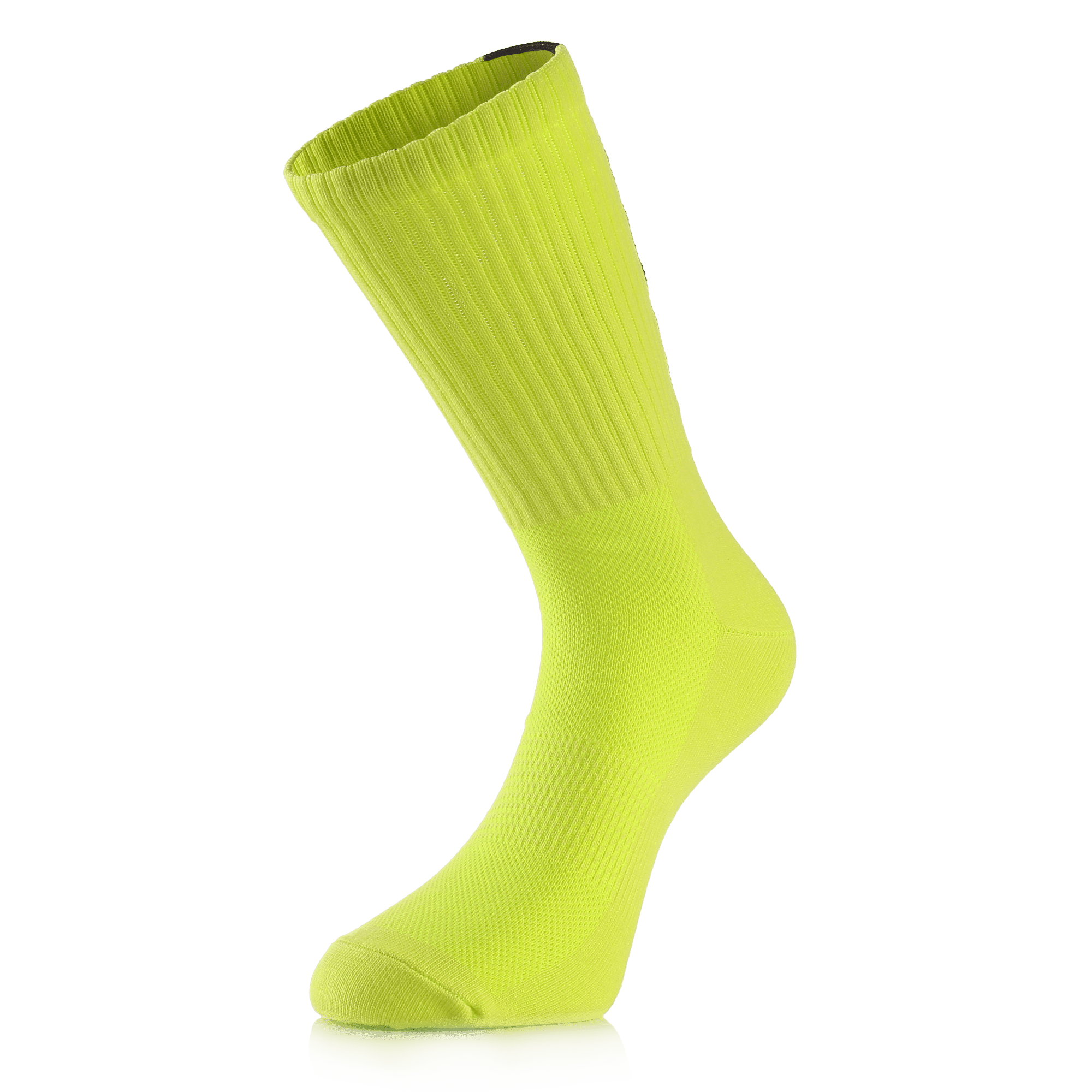 BU1 športové ponožky neónovo žlté