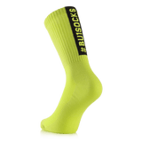 BU1 sportovní ponožky neonově žluté