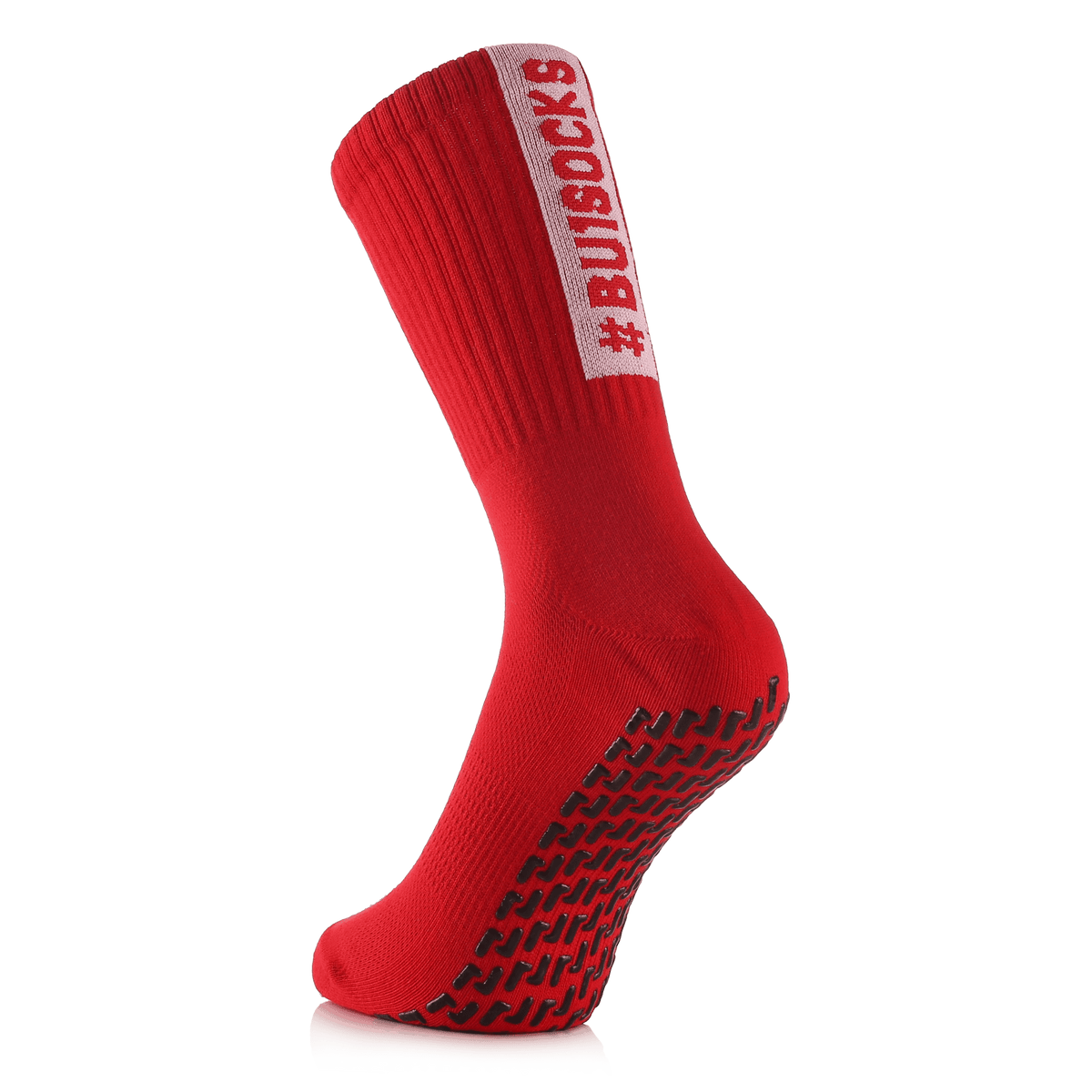BU1 protišmykové ponožky červené - silikón