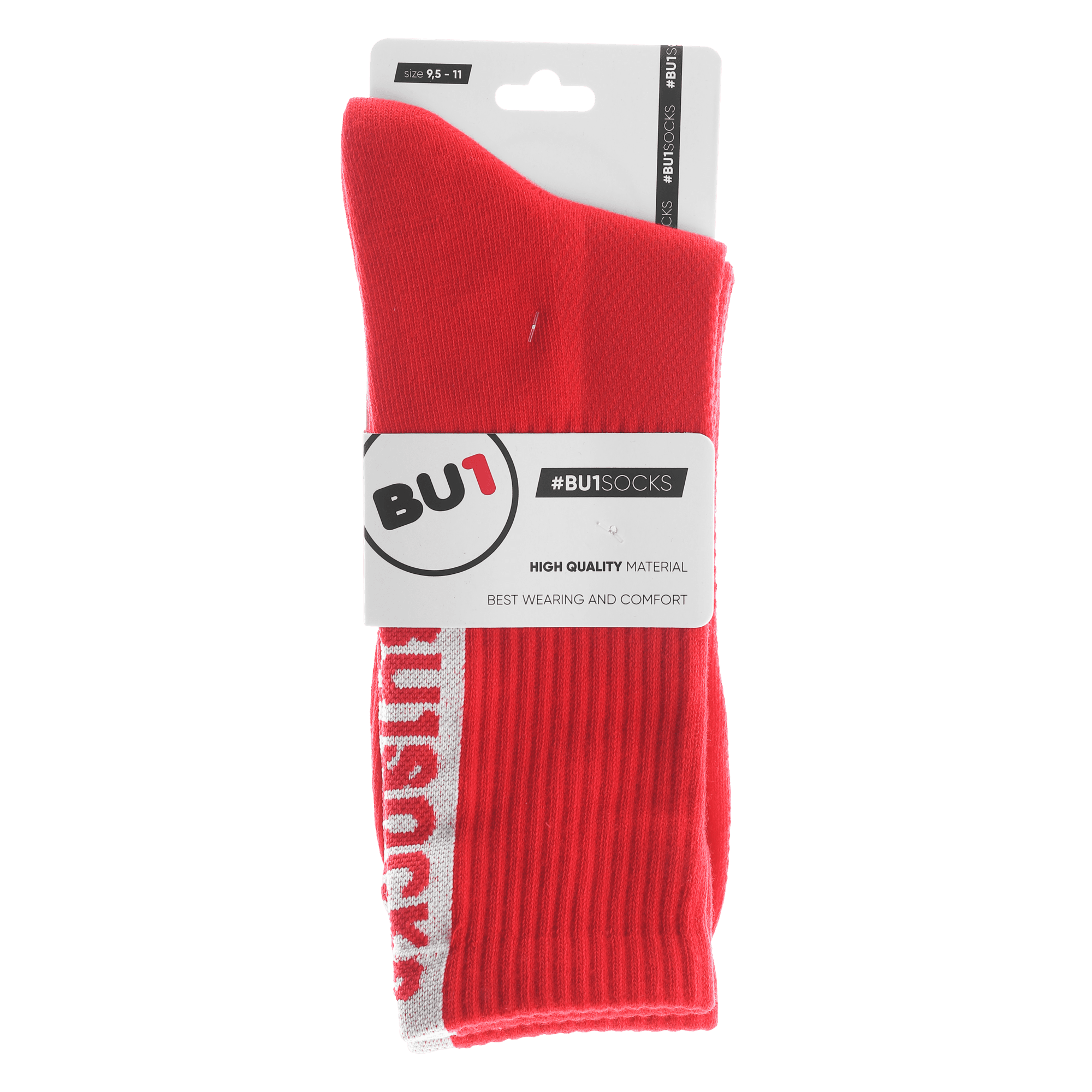 BU1 sportovní ponožky červené