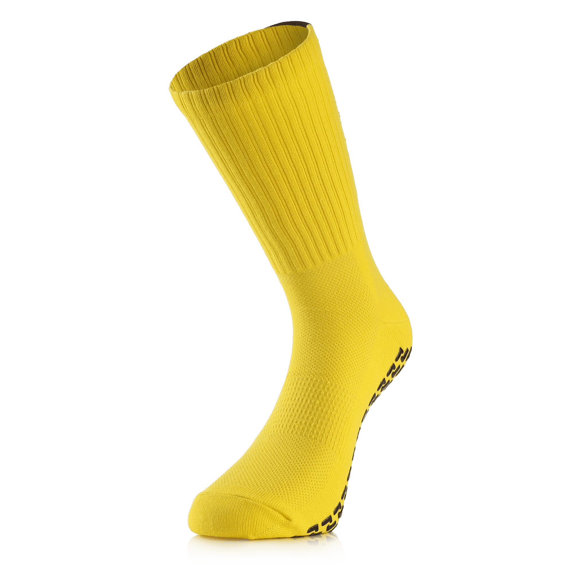 BU1 protiskluzové ponožky žluté - silikon