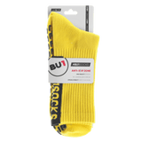 BU1 protiskluzové ponožky žluté - silikon