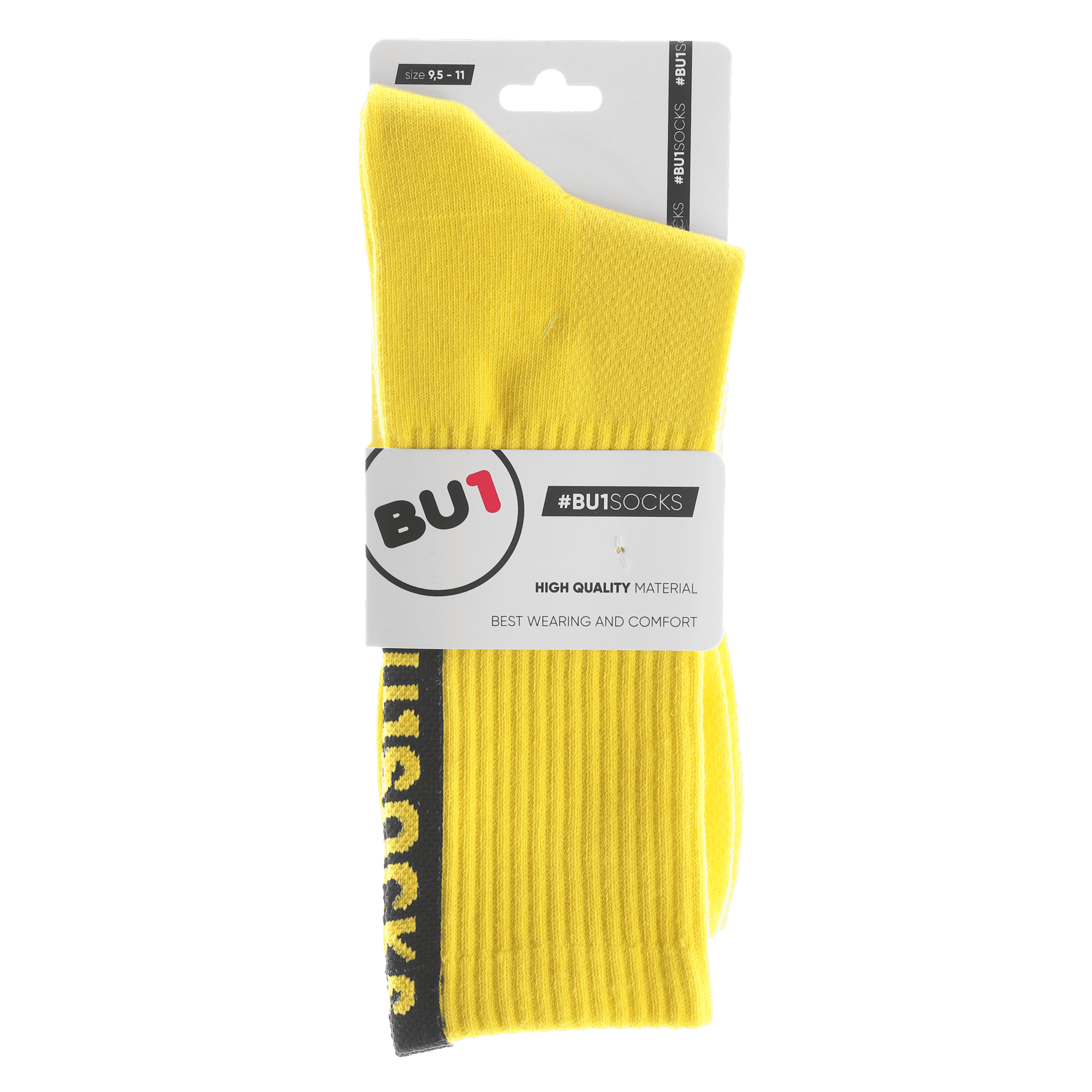 BU1 športové ponožky žlté