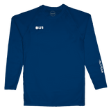 BU1 kompresné tričko modré