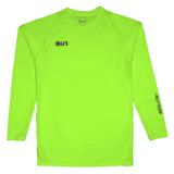 BU1 kompresní tričko neonově zelené