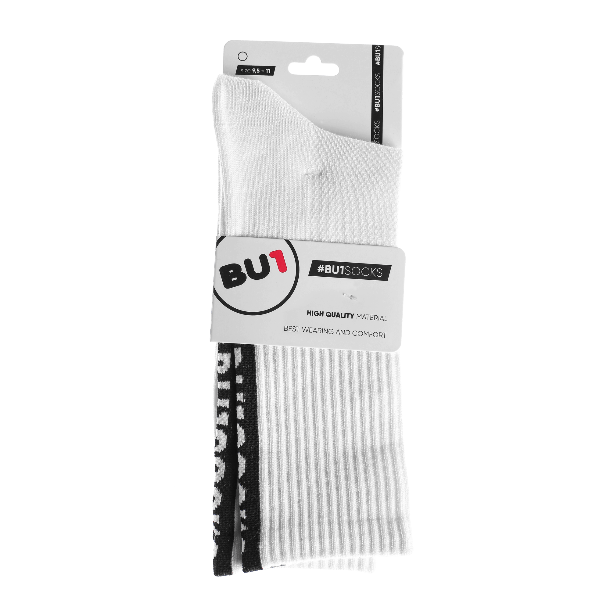 BU1 sportovní ponožky bílé