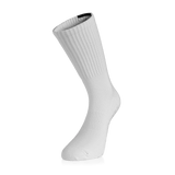 BU1 protišmykové ponožky biele - silikón