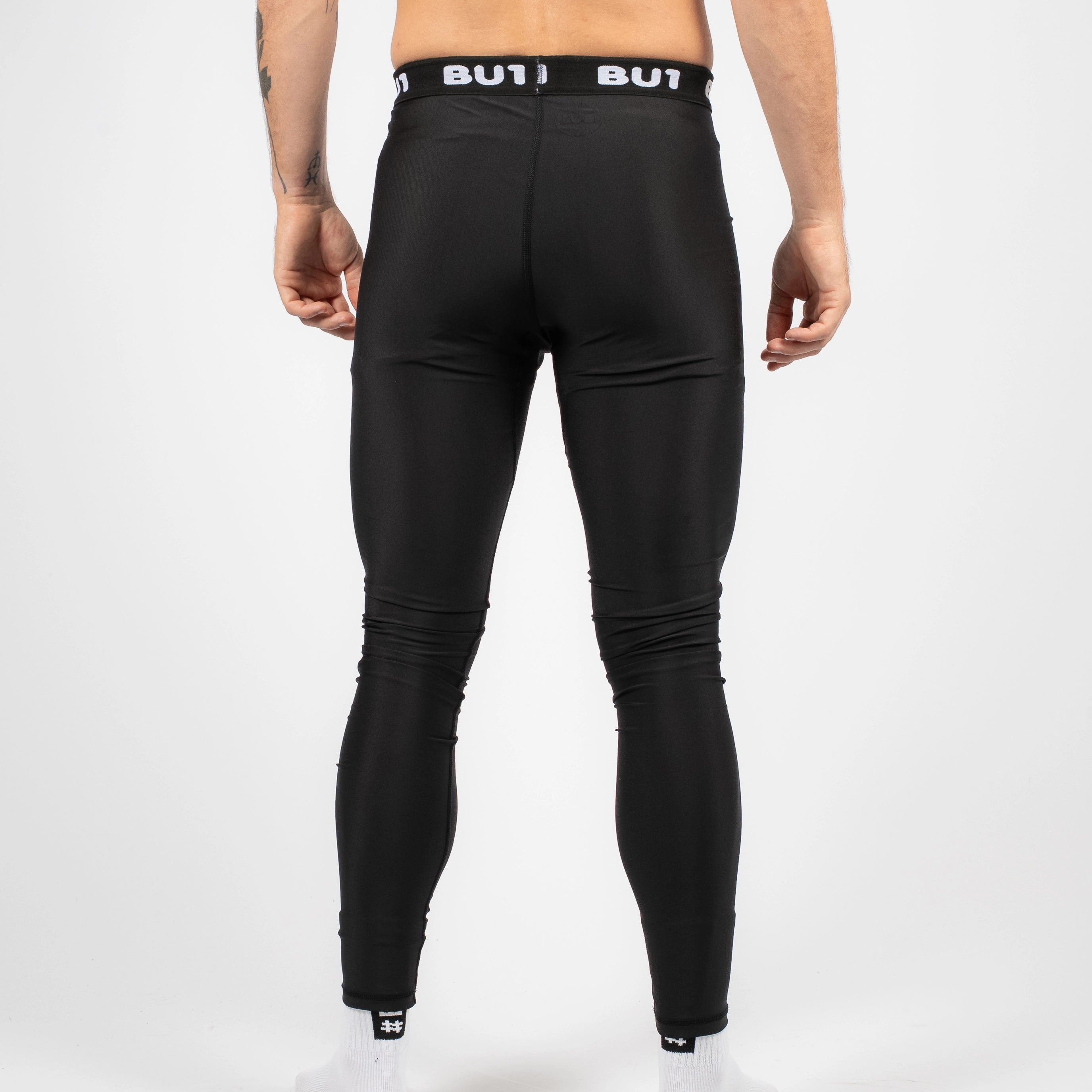 BU1 kompresní legíny černé